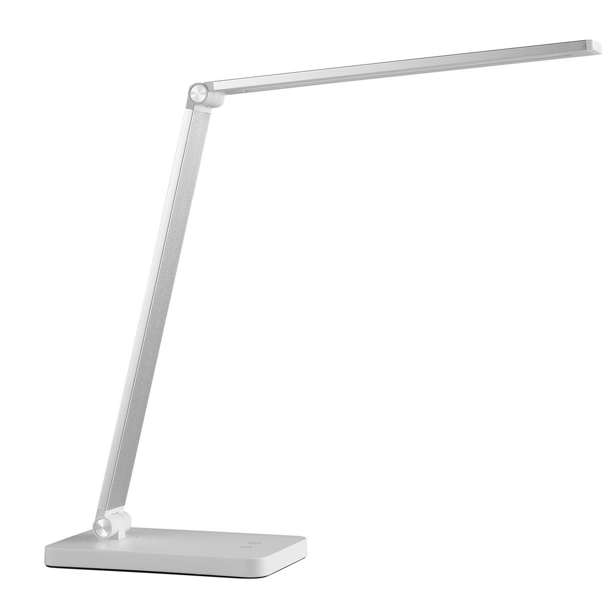 TISCHLEUCHTE Lomina Weiß 34/11/38 cm - Weiß, Kunststoff (34/11/38cm) - Brilliant