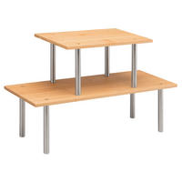 KÜCHENREGAL, Bambus - Braun, Holz (50/31/19cm) - bremermann