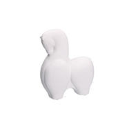 DEKORATIVE FIGUR Weiß 18/7/23 cm H236200002 - Weiß, Keramik (7/23/18cm) - Rituali Domestici 