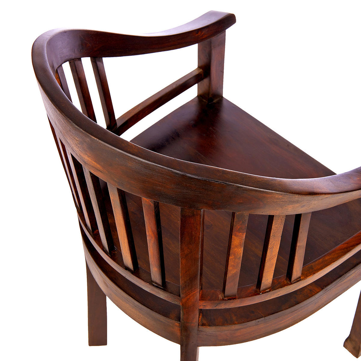 STUHL Hopkins - Dunkelbraun, Holz (55/81/54cm) - Butlers