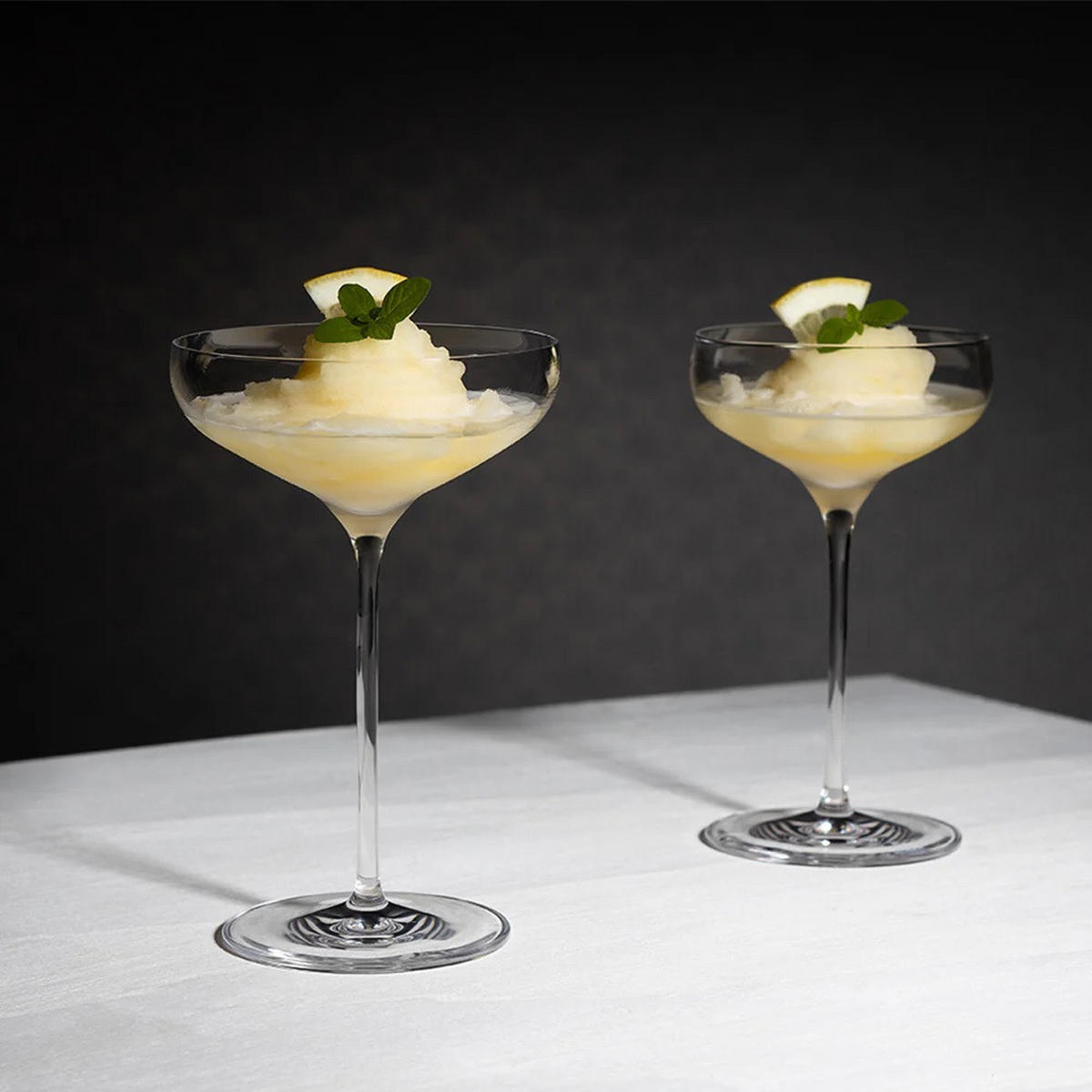CHAMPAGNERSCHALE Twist 220 ml 6er Set - Transparent, Glas (0.22L) - Stölzle