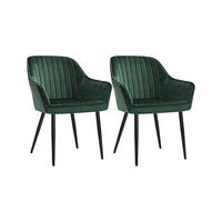 ESSZIMMERSTUHL POLSTERSTUHL 2ER-SET - Schwarz, Holzwerkstoff (60/85/62.5cm) - Hansiro