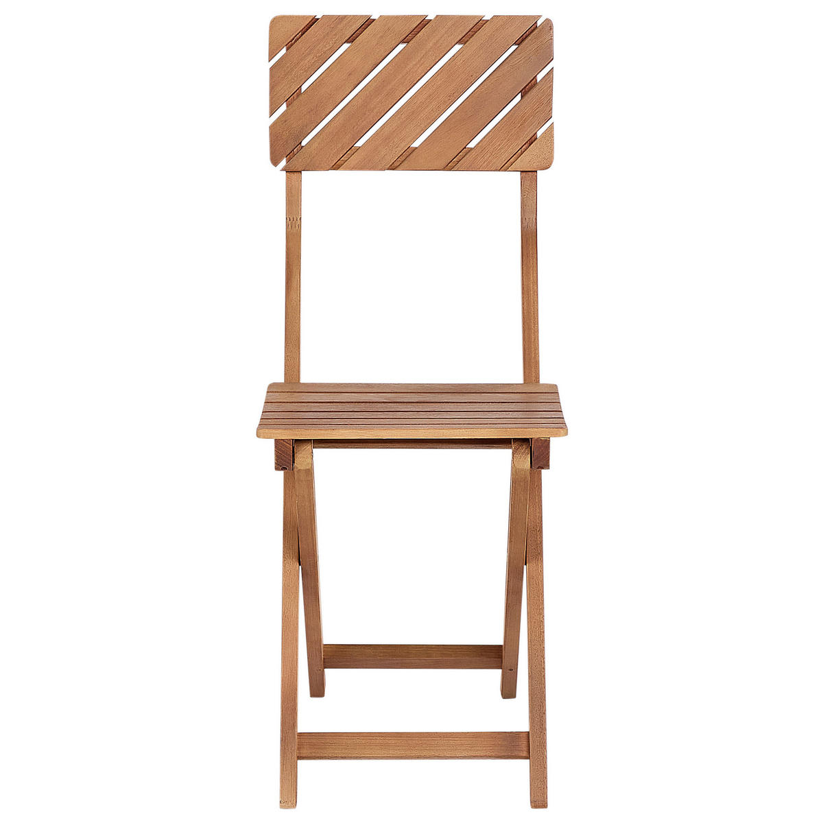 BALKONSET 2-Sitzer Holz dunkler Holzfarbton Ardore - Dunkelbraun, Holz - Beliani