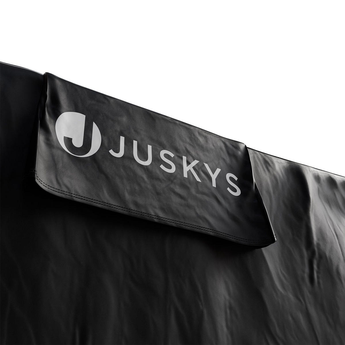 GARTENMÖBELABDECKUNG CoverSafe Pro schwarz - Schwarz, Kunststoff (180/90/270cm) - Juskys