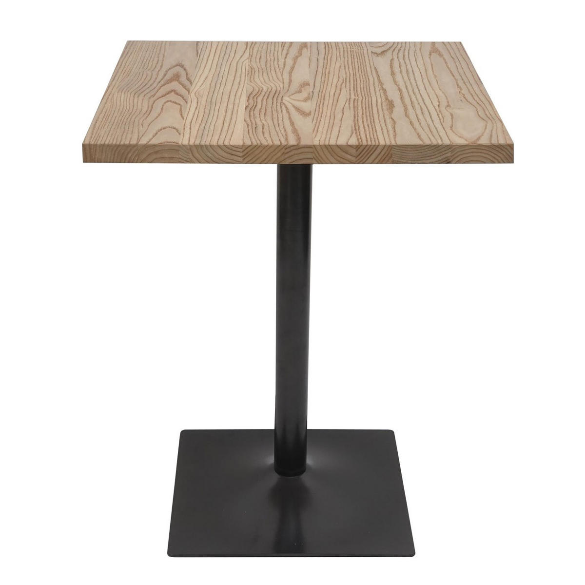 BISTROTISCH eckig Braun - Braun, Holz (70/70/75cm) - MCW