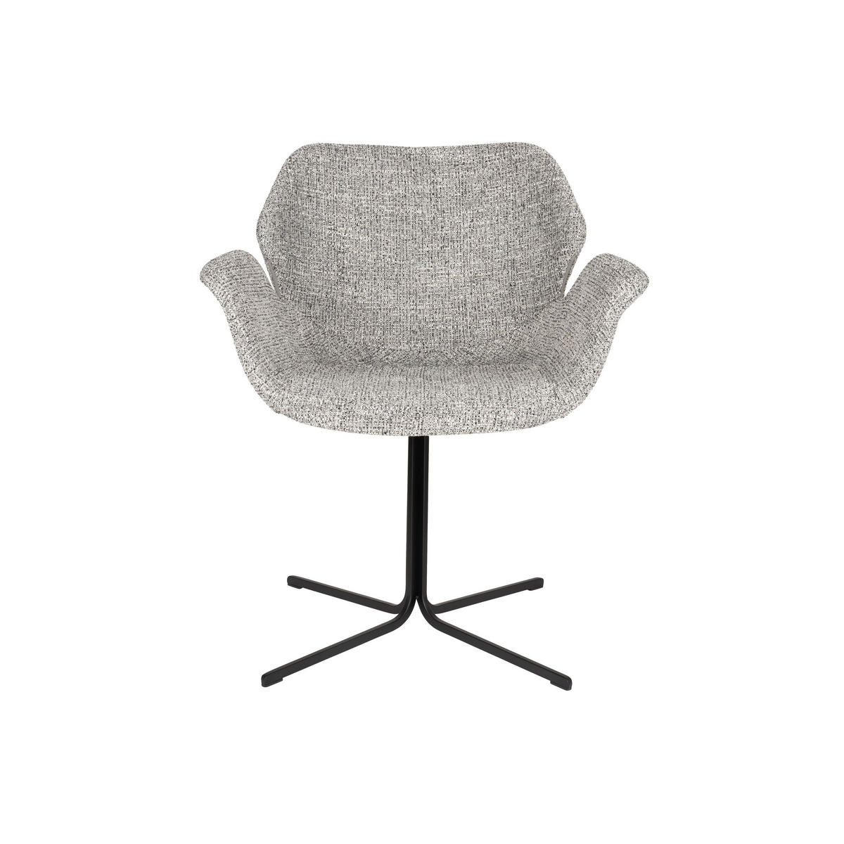 ESSZIMMERSTUHL Nikki Grau - 2 er Set - Grau, Kunststoff (66/80/62cm) - Zuiver