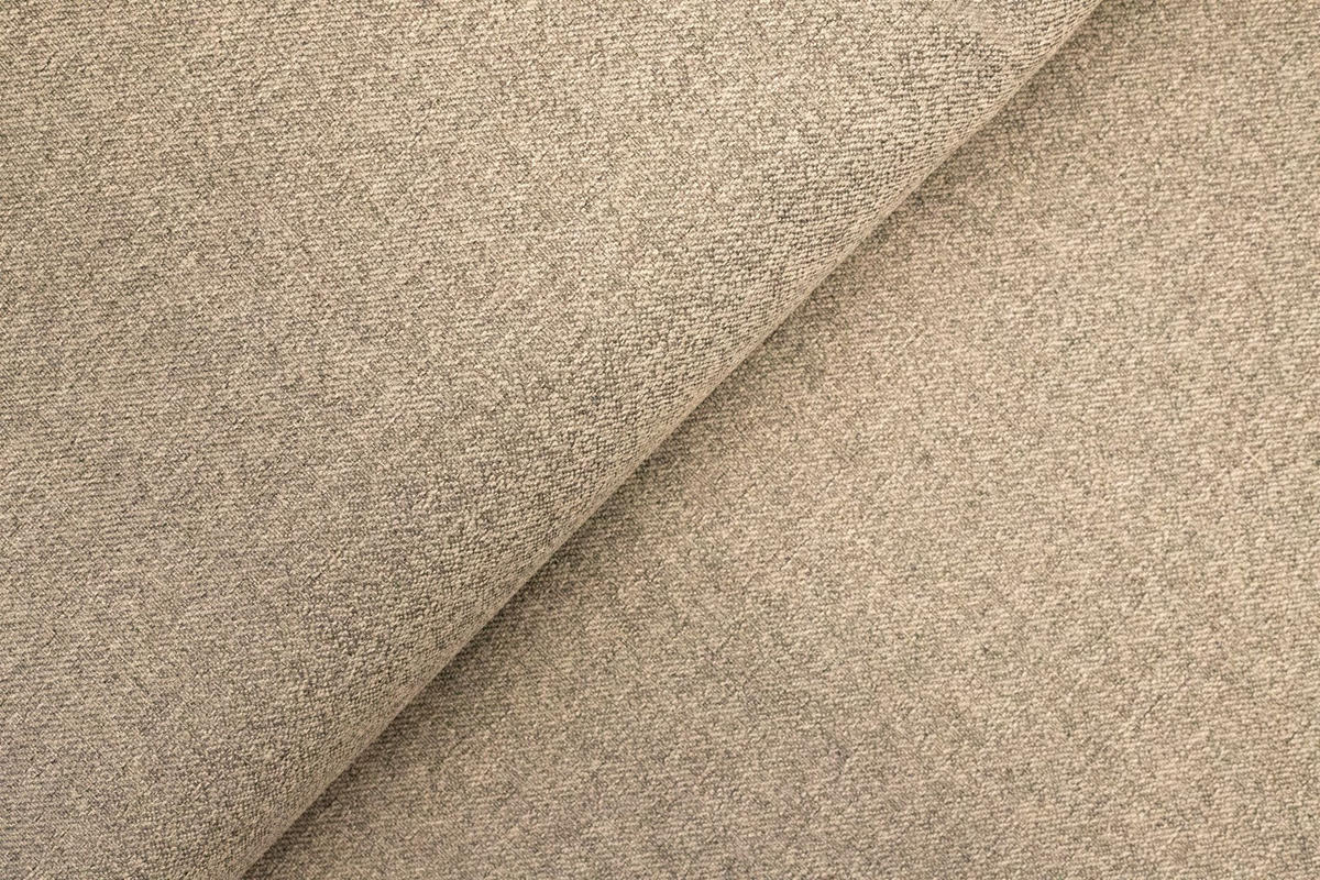 ECKSOFA Mit Schlaffunktion Und Bettzeugablage LUBEKA Stoff Faro Dunkelbeige Rechts - Cappuccino, Holz (224/147cm) - Kaiser Möbel
