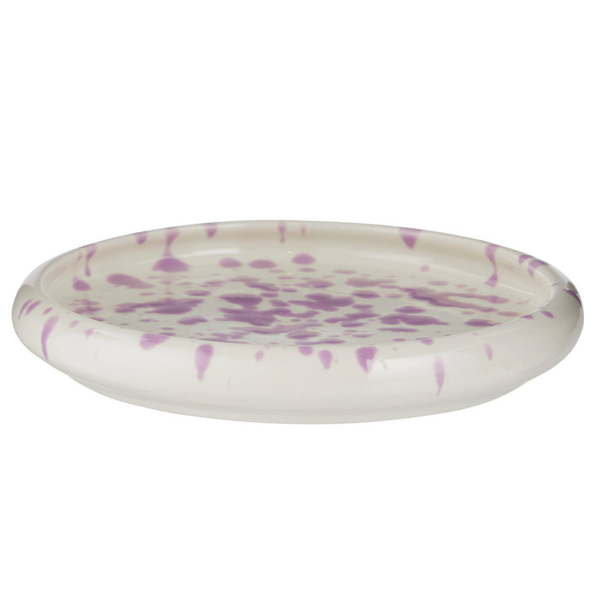 APPETIZERTELLER Boogy Splash - Flieder, Keramik (12/12/2cm) - Butlers