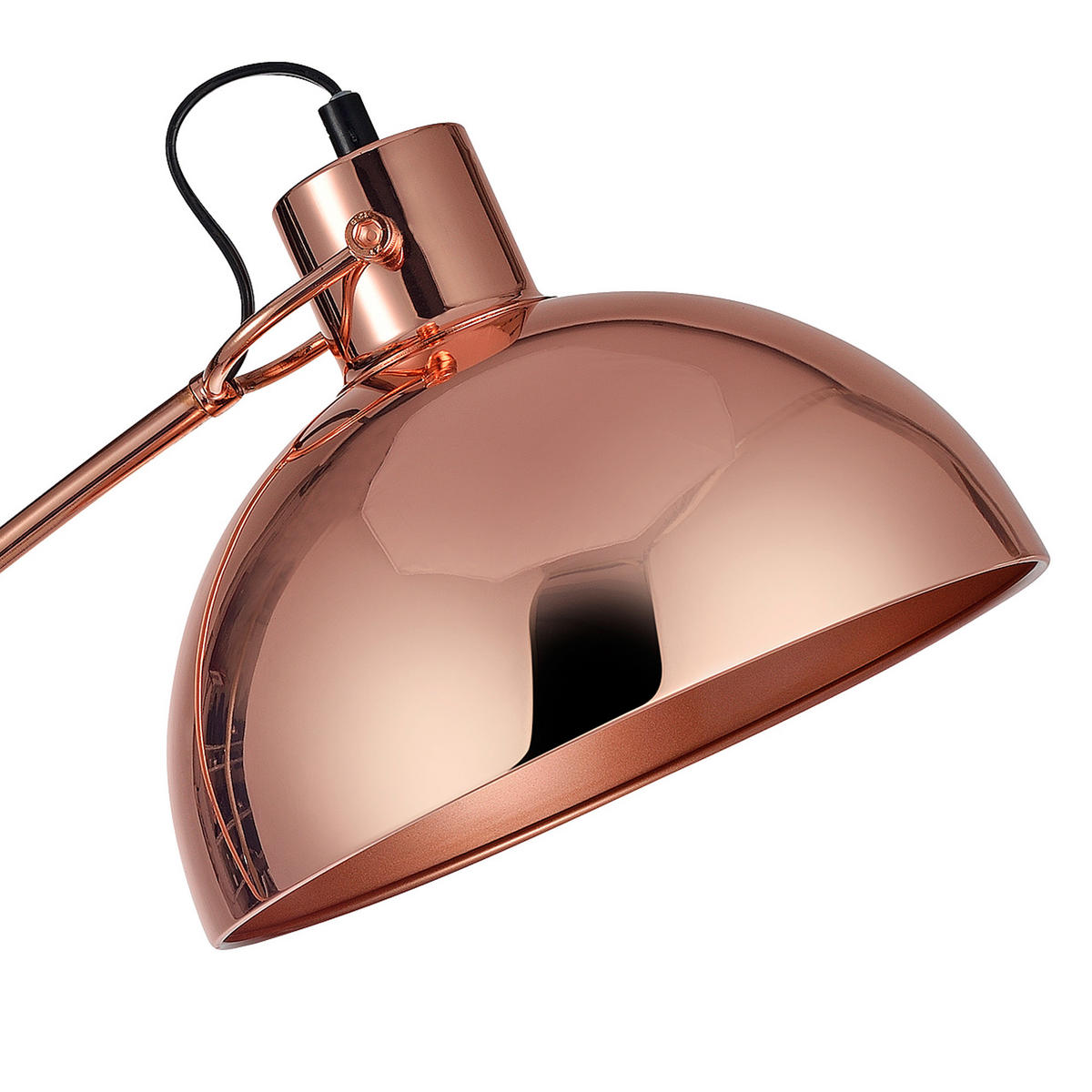 BOGENLEUCHTE Kupfer - Kupferfarben, Metall (153/24.9/153cm) - Teamson Home