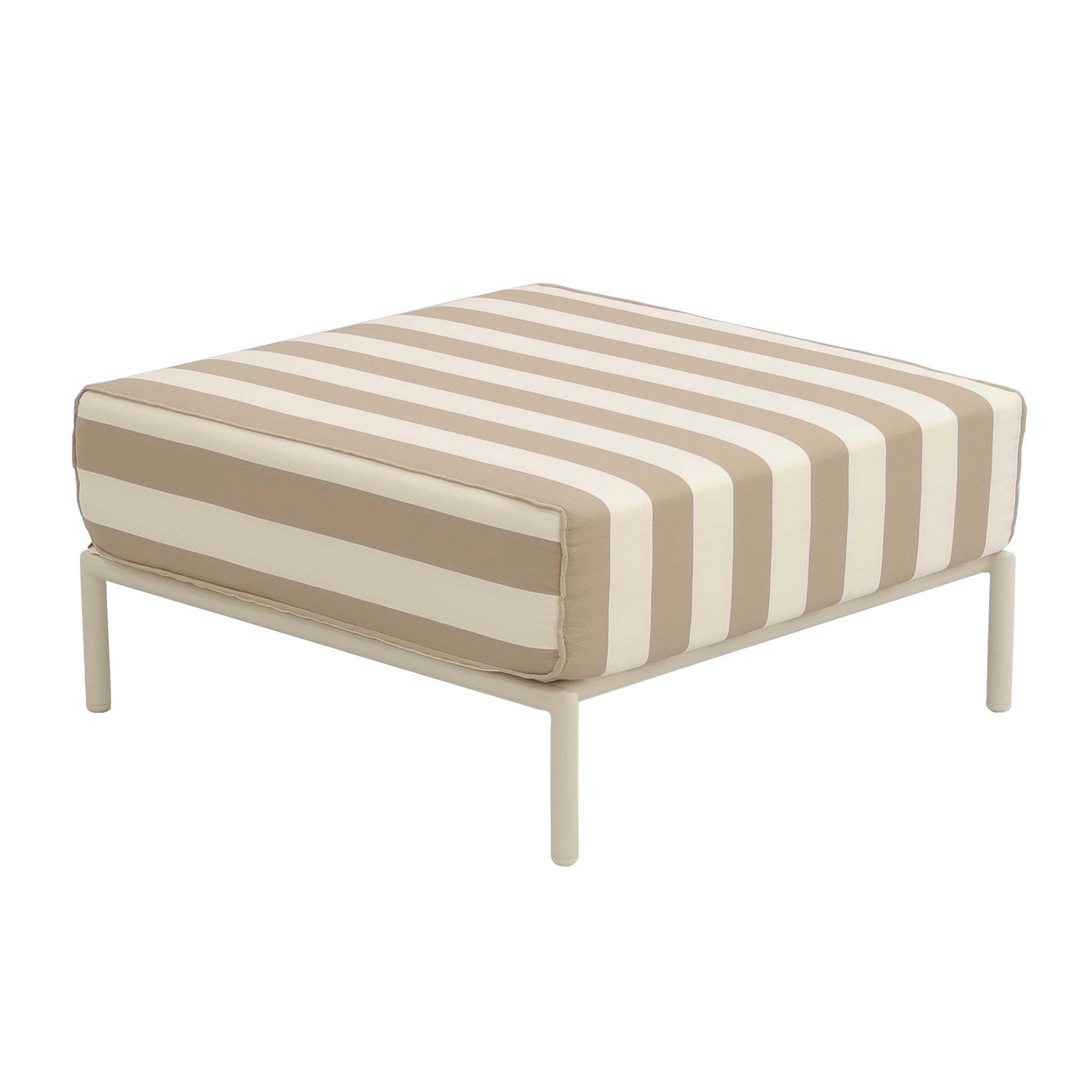 HOCKER, Beige - Beige, Textil (72/38/77cm) - Oviala