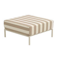 HOCKER, Beige - Beige, Textil (72/38/77cm) - Oviala
