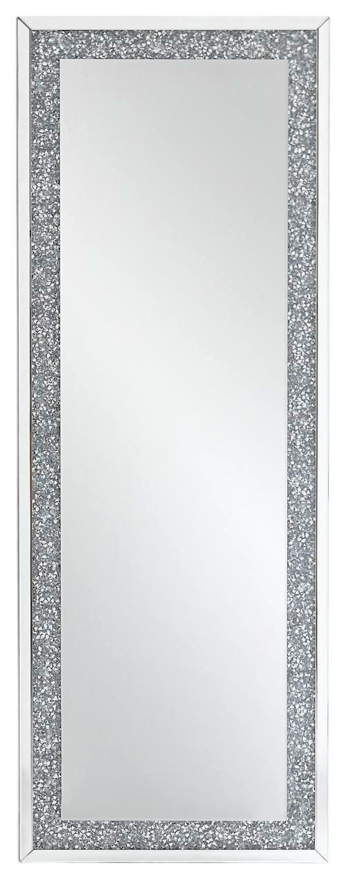 FALI TÜKÖR 60/160/4 cm    - ezüst, Lifestyle, faalapú anyag/Üveg (60/160/4cm) - Xora