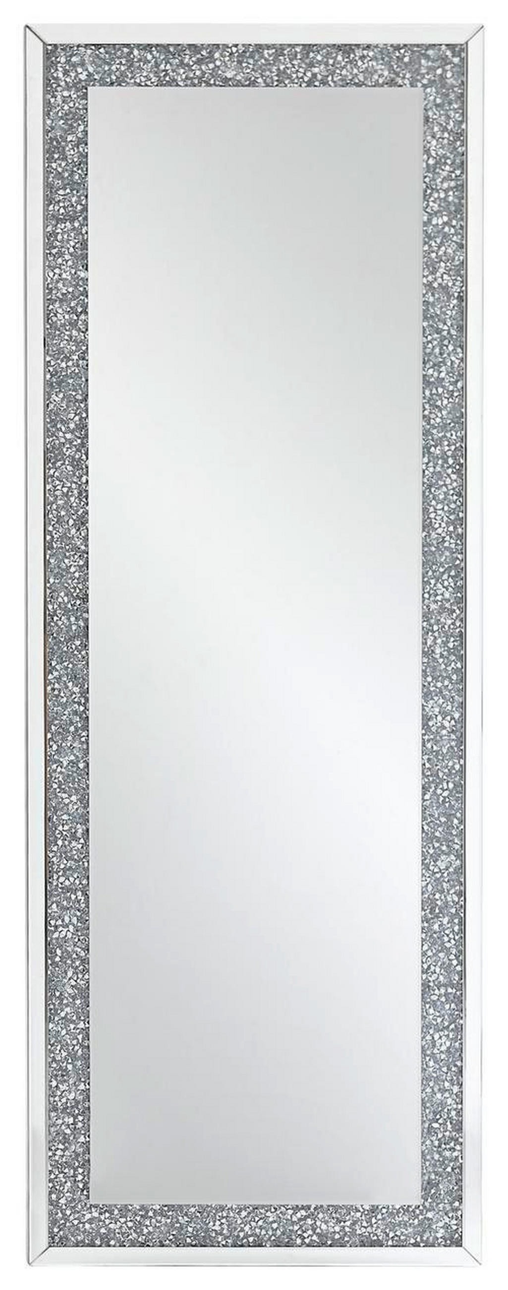 NÁSTENNÉ ZRKADLO 60/160/4 cm  - strieborná, Lifestyle, kompozitné drevo/sklo (60/160/4cm) - Xora