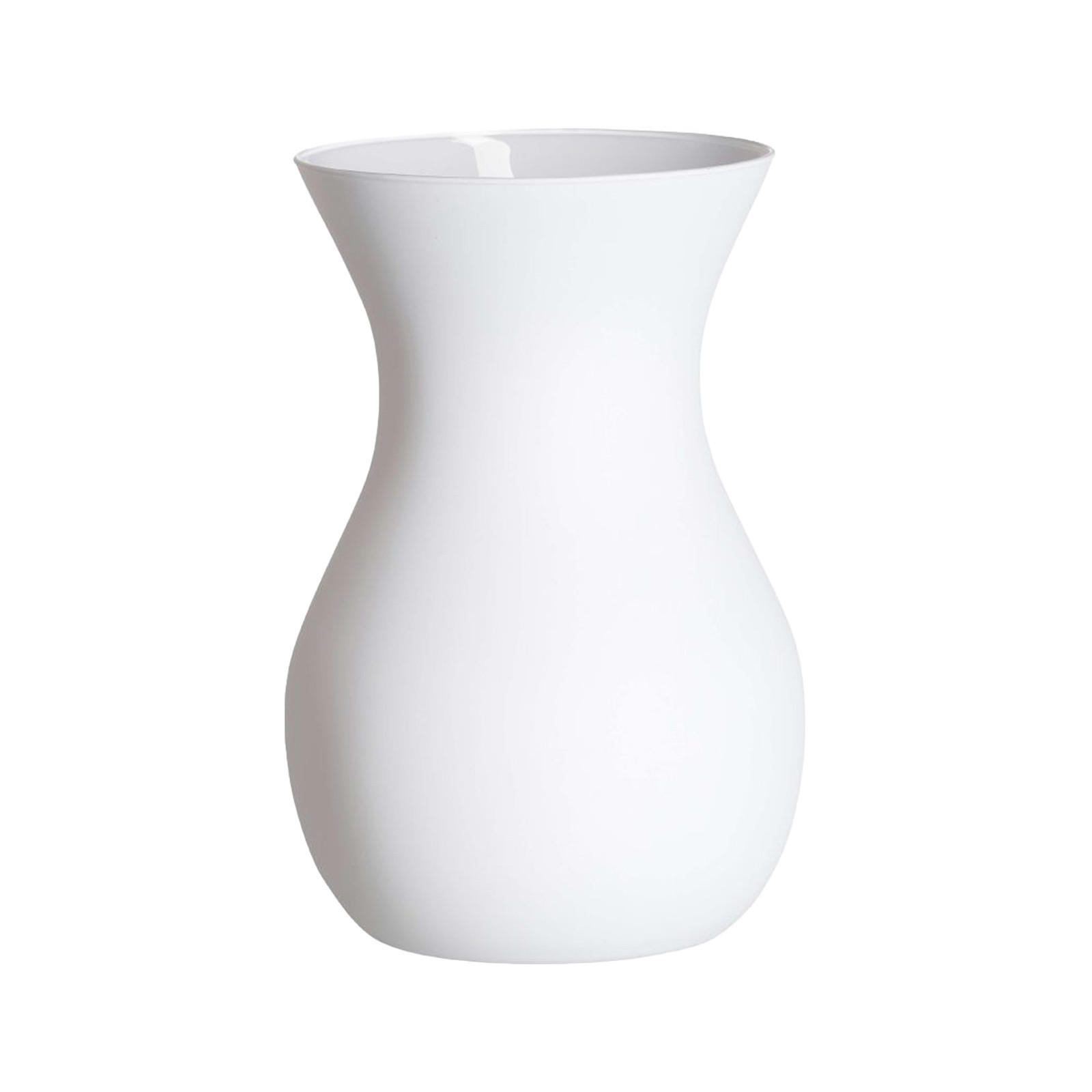 VASE Annalena Weiß 18 cm - Weiß, Glas (18cm) - Ritzenhoff Breker