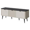 TV-ELEMENT Marly 3K RE14 - Kaschmir/Schwarz, Holzwerkstoff/Metall (130/52/40cm) - MIRJAN24