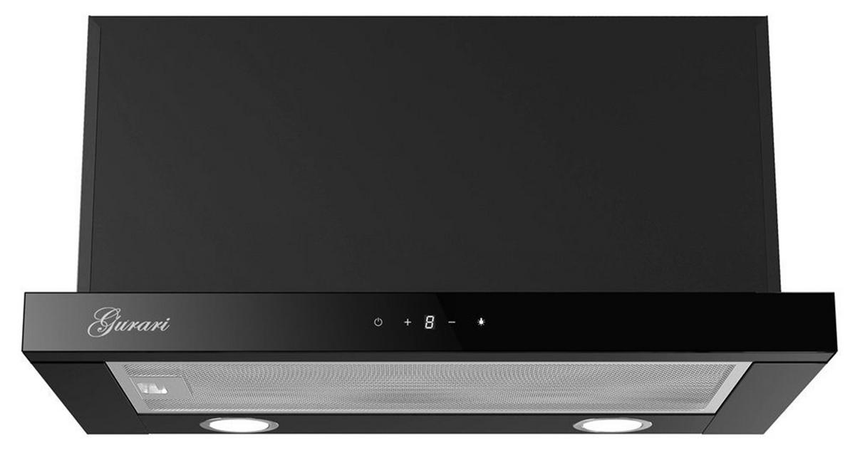 DUNSTABZUGSHAUBE CH 3003 C 60 cm Schwarz - Schwarz, Metall (60/28/49cm) - Gurari