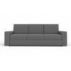 3-SITZER SOFA TOCO 245 cm breit in Boucle Grau - Grau, Holzwerkstoff/Textil (245/90/92cm) - Deine Möbel 24