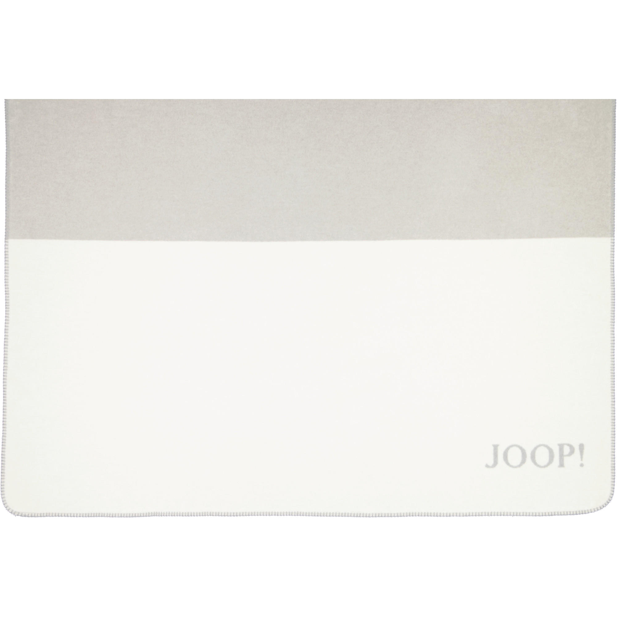 WOHNDECKEN SPLIT STEIN - Grau, Textil (150/200cm) - Joop!
