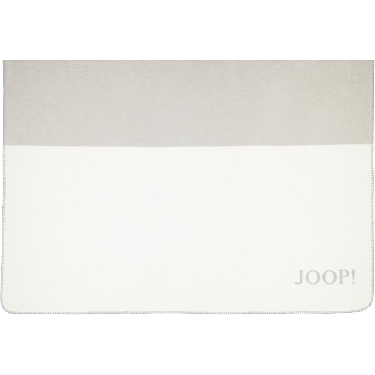 WOHNDECKEN SPLIT STEIN - Grau, Textil (150/200cm) - Joop!