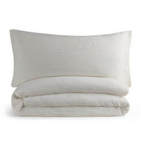 BETTWÄSCHE Musselin, 100% Baumwolle, 135/100 cm & 40/60 cm, Beige - Beige, Textil (135/100cm) - Blumtal