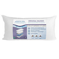 WASSERKISSEN aus Daune 40x80 cm - Weiß, Textil (40/80cm) - Mediflow