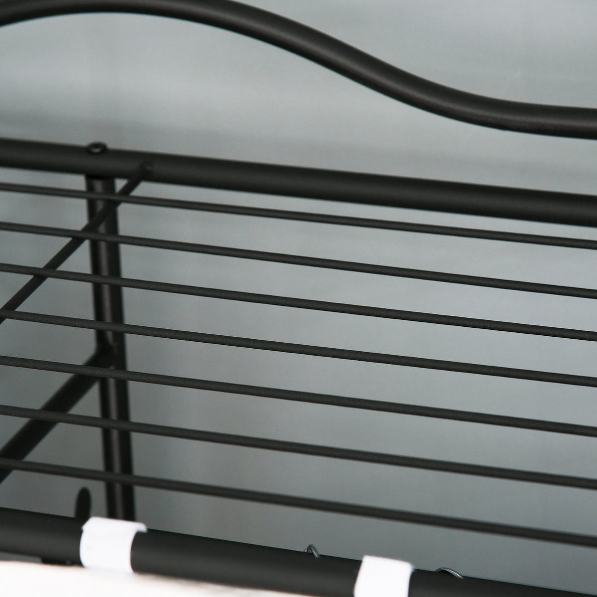 KLEIDERSCHRANK DE-17151 Schwarz - Schwarz, Metall (42/158.5/84cm) - ComfortXL