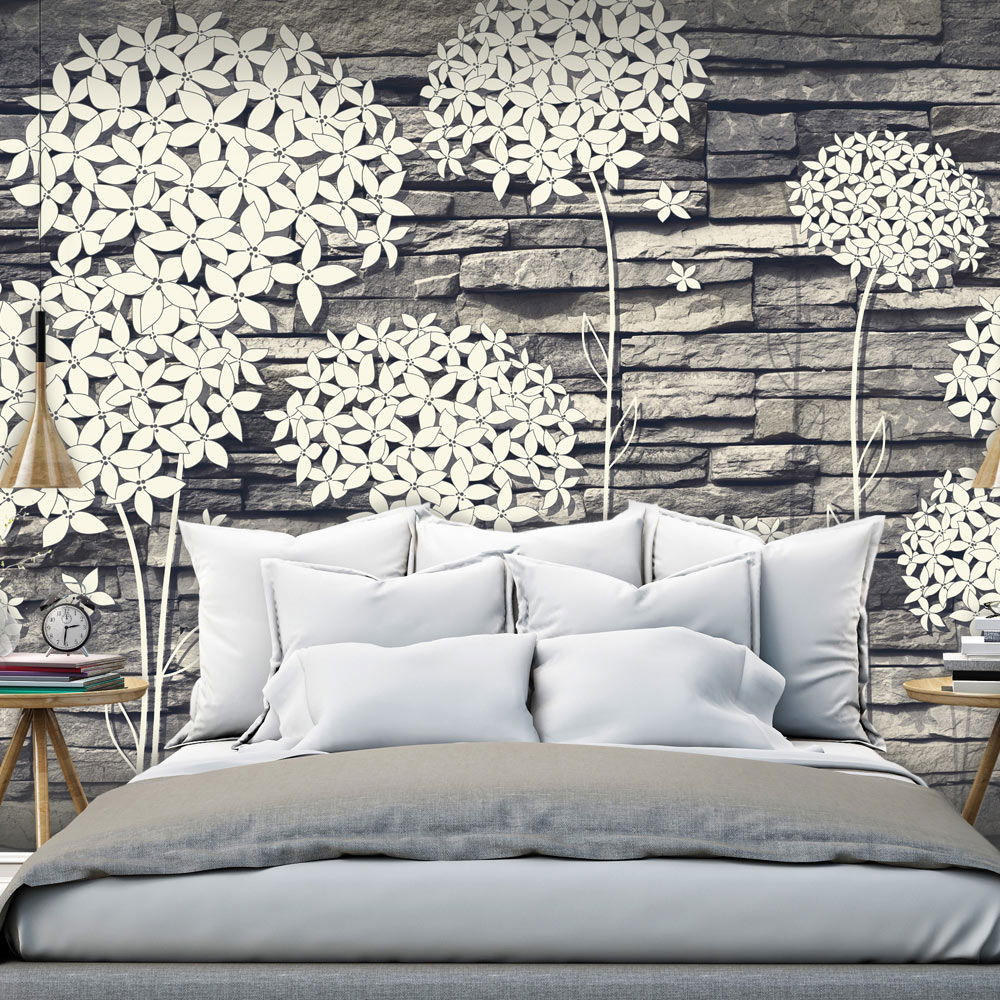 VLIESTAPETE Grau 350/245 cm - Beige/Grau, Textil (350/1cm) - KUNSTLOFT