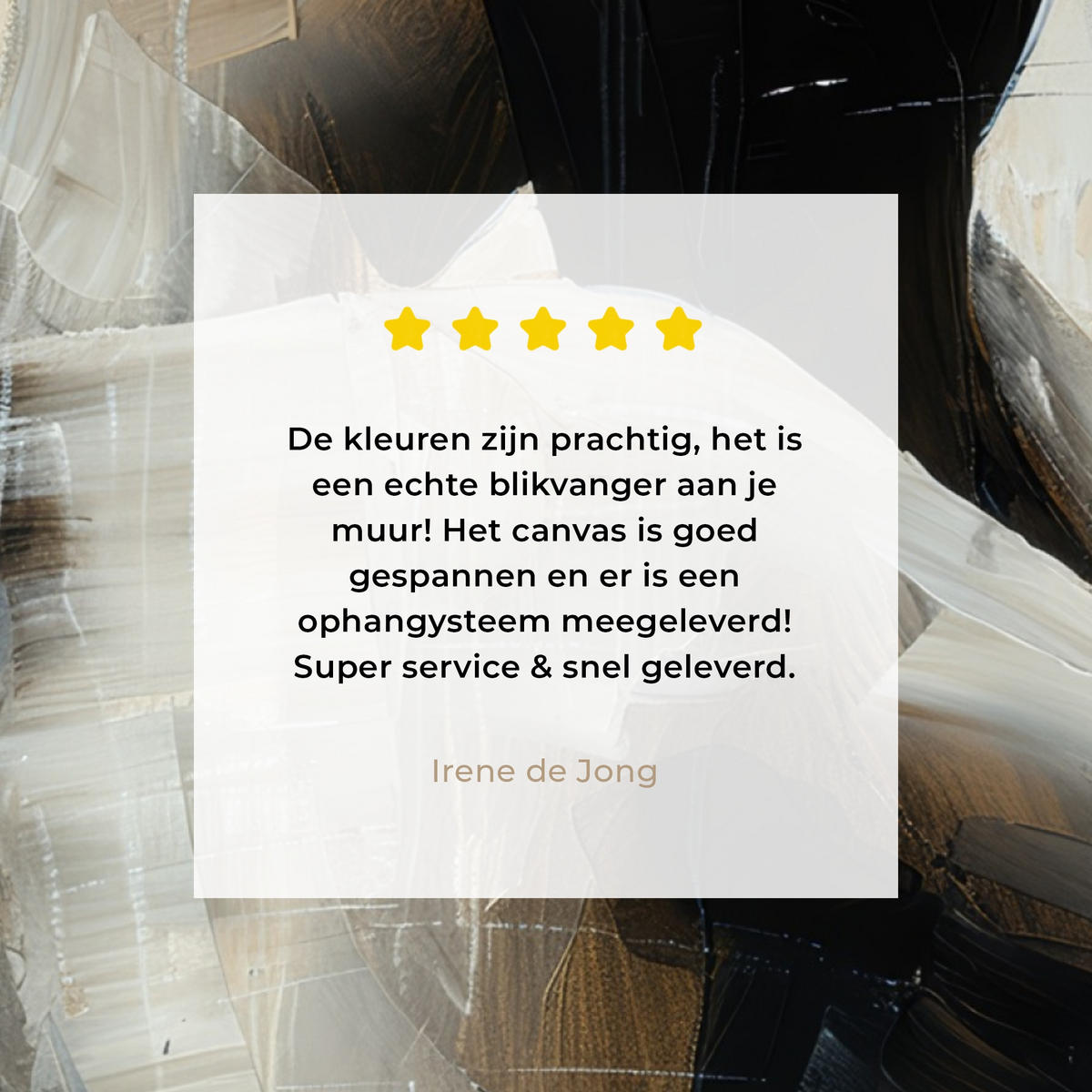 LEINWANDBILD Abstrakt - Liebe - Schwarz und weiß - Modern Wandbild Wohnzimmer 50x50 cm - Schwarz, Textil (50/50cm) - MuchoWow