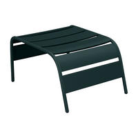 FUSSBANK - Metall - Tannengrün - MIRMANDE von MYLIA - Grün, Metall (61.5/33/50cm) - Vente-Unique