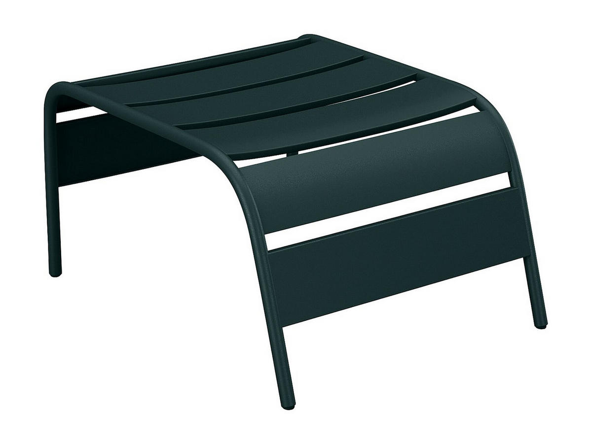 FUSSBANK - Metall - Tannengrün - MIRMANDE von MYLIA - Grün, Metall (61.5/33/50cm) - Vente-Unique