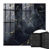 SCHLÜSSELBOX Schwarz 30x30 cm- Türöffnung nach rechts - Moderne Eleganz - Grau, Metall (30/30/5cm) - TULUP