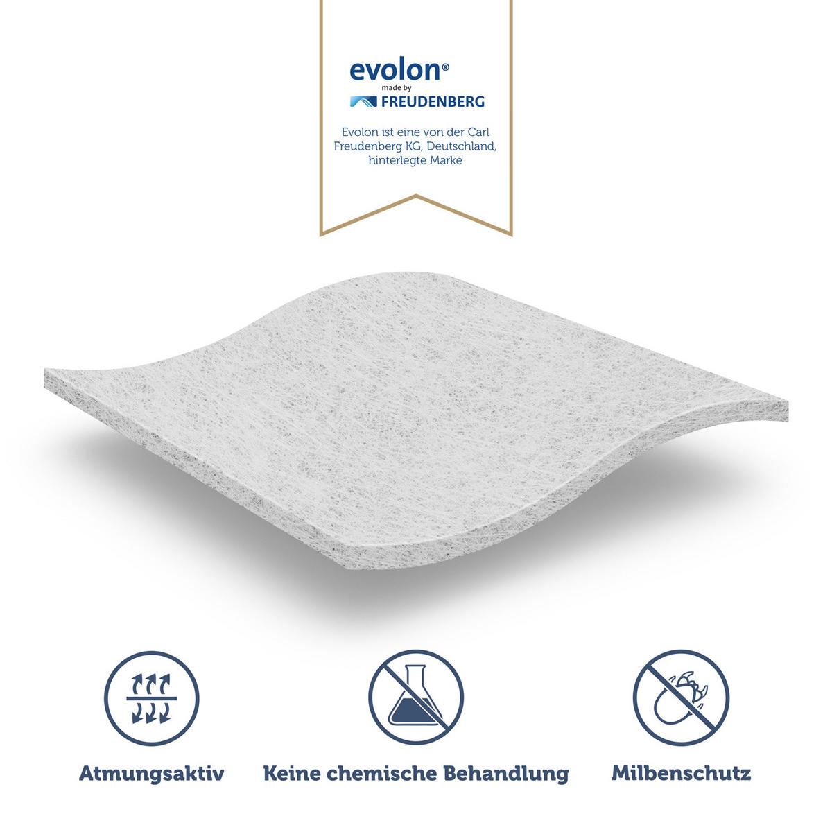 MILBENBEZUG-DECKE Ronja 140/220cm 2er-Set - Weiß, Textil (220/140cm) - Blumtal