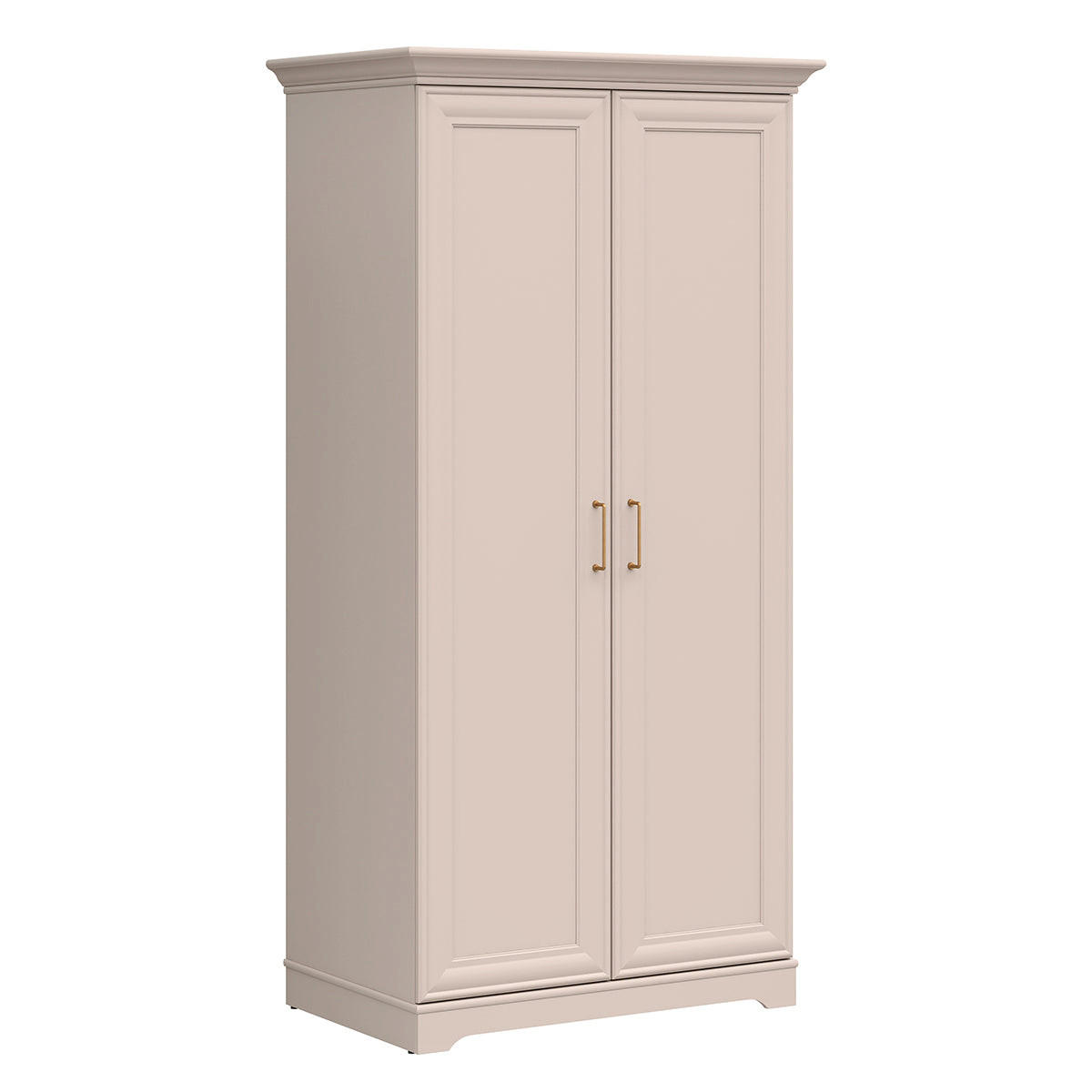 SKRIŇA 2 dvere Perle Kašmír - béžová, kompozitné drevo (99.5/197/67.5cm) - Petits-meubles