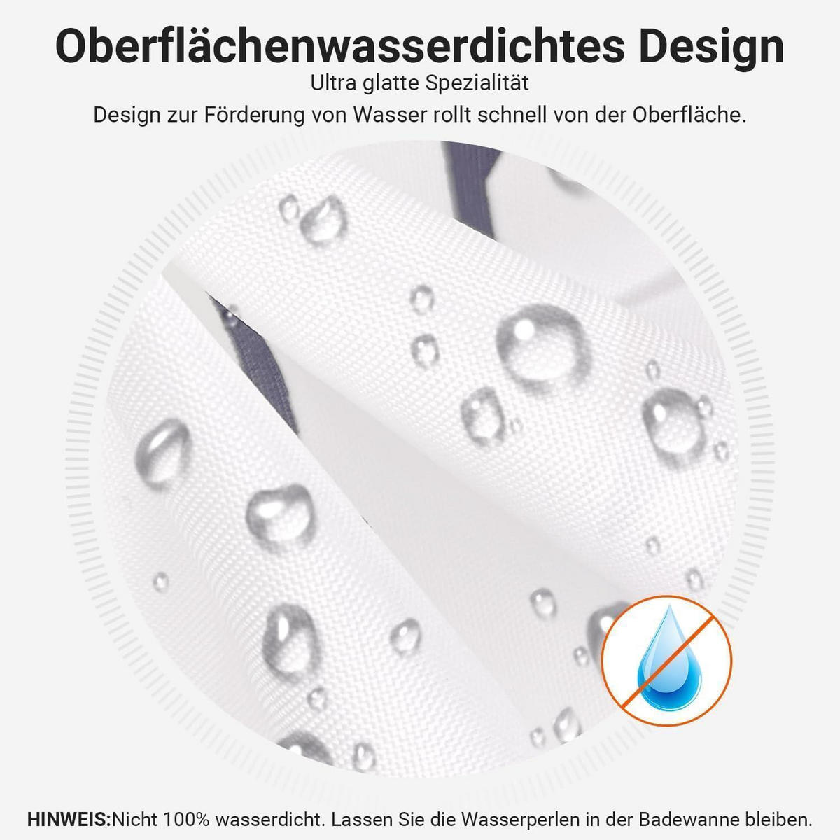 DUSCHVORHANG Weizenohr 120 x 200 cm - Multicolor, Textil (120/200cm)