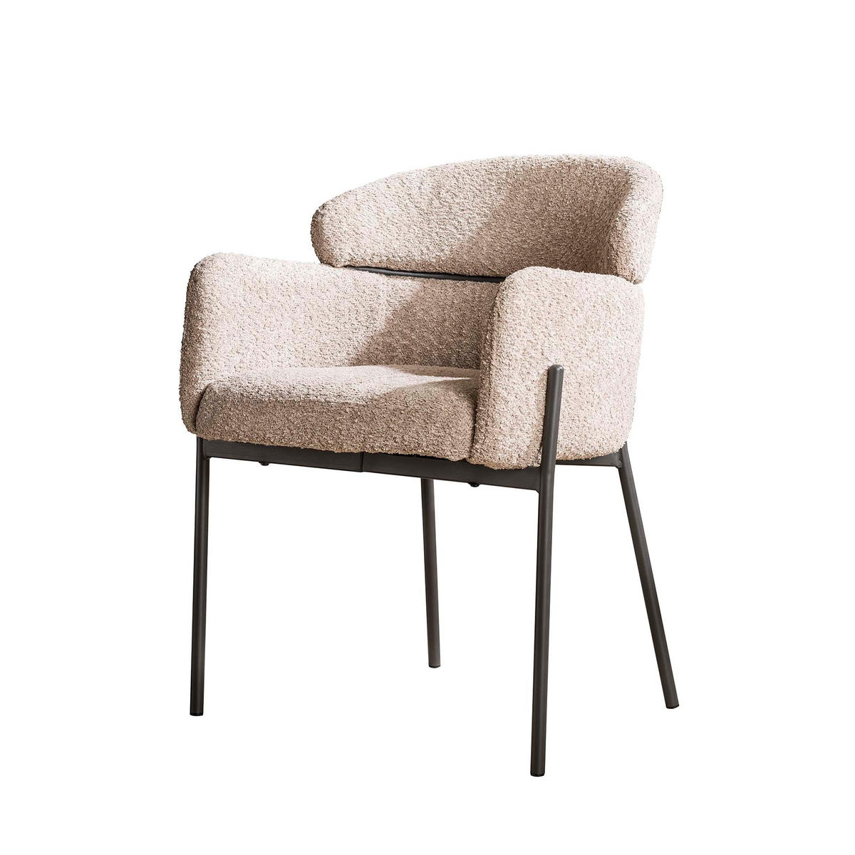 ESSZIMMERSTUHL Armbo Beige 61/62/80 cm - Beige, Textil (62/80/61cm) - Hoyz Collection
