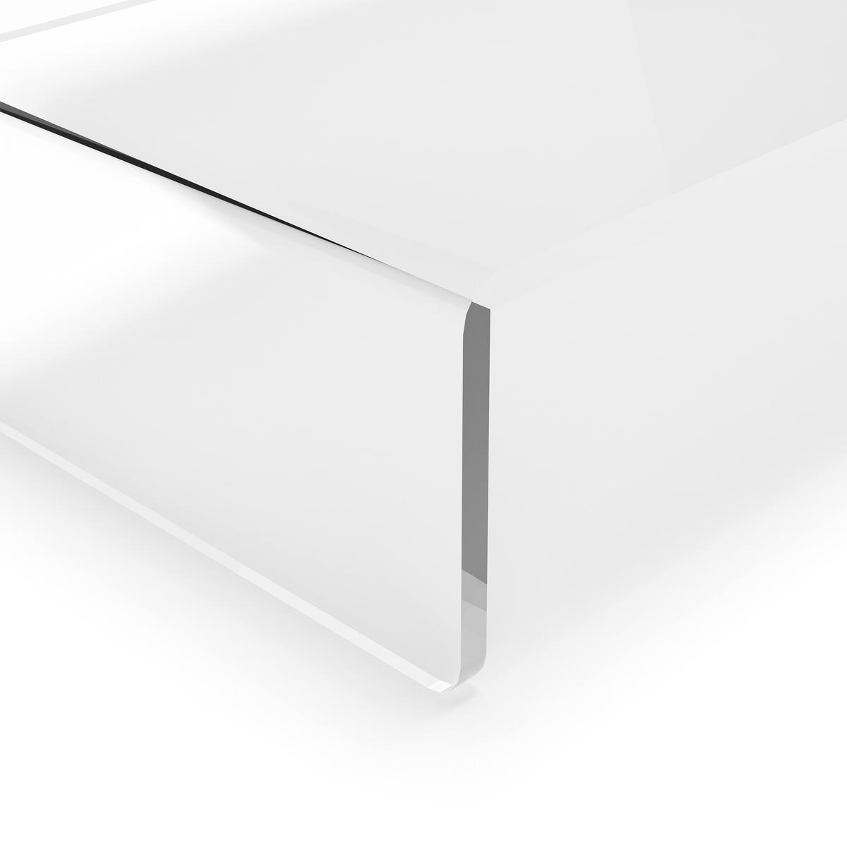 MONITORSTÄNDER Transparent Acryl 50 cm - Transparent, Kunststoff (20/50/10cm) - Relaxdays
