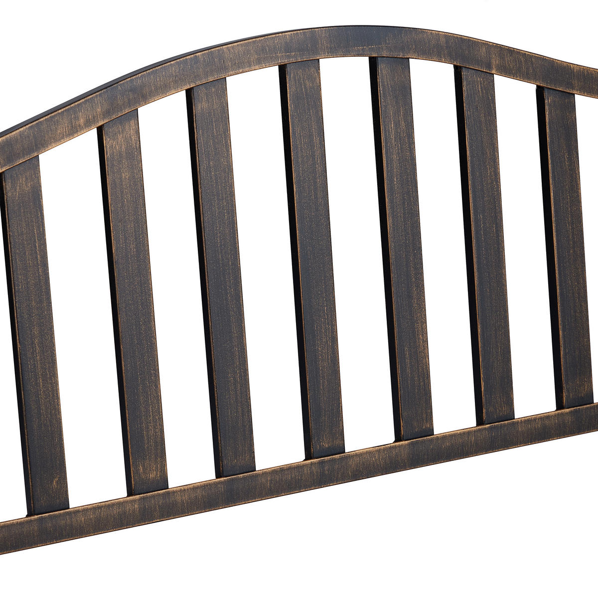 GARTENBANK - Multicolor, Metall (150/89/58.5cm) - Relaxdays