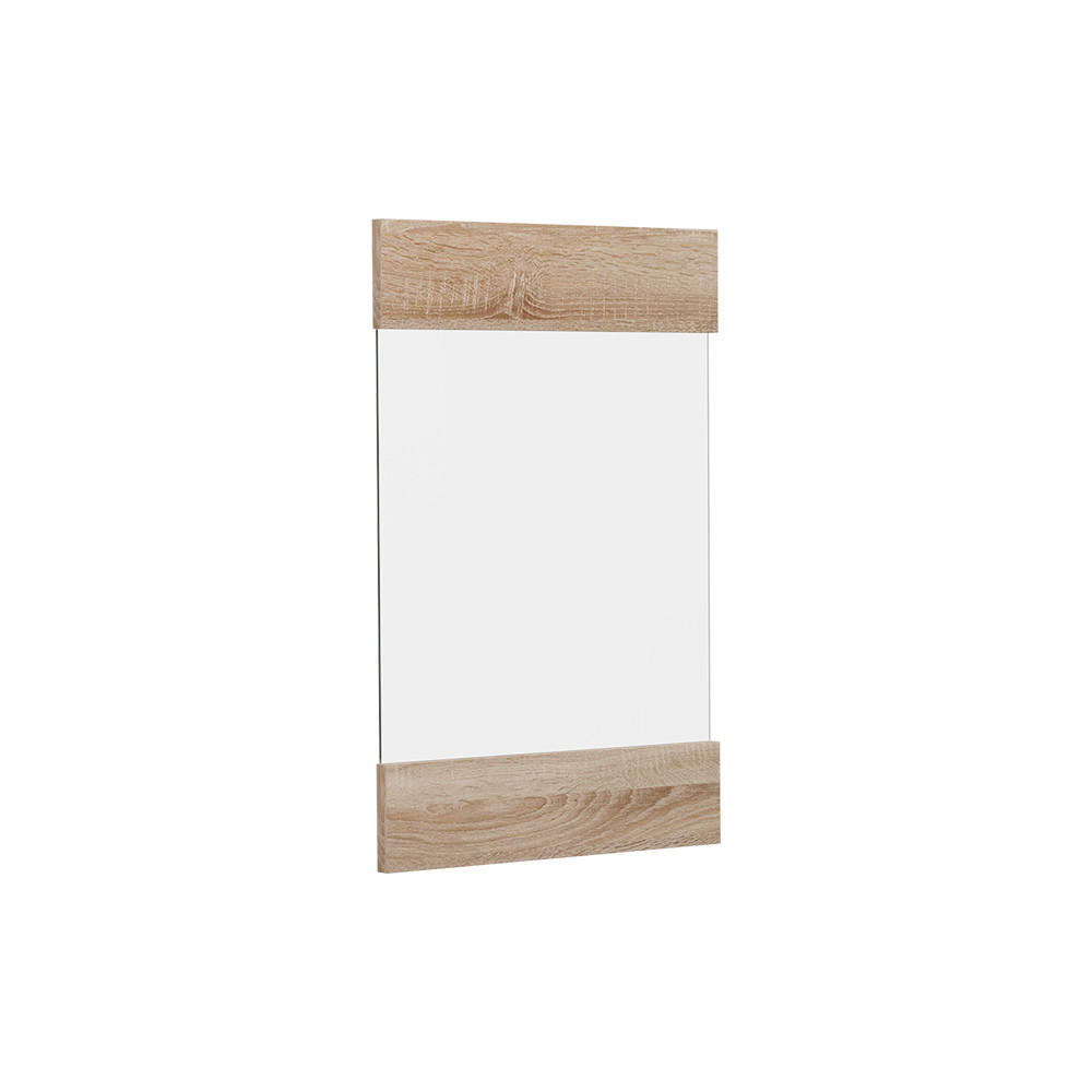 K&Ouml;KSFRONT R-Line Sonoma 39.6x59 cm m&ouml;belfront f&ouml;r v&auml;ggsk&aring;p med glas Sonoma ek 59/39.6/1.6 cm