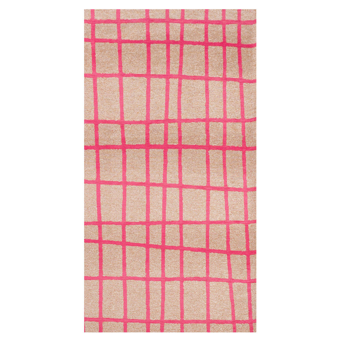 TEPPICH Caro Hot Pink 80/150 cm - Rosa, Textil (80/150cm) - Lola&Moi