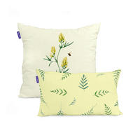 KISSENBEZUG manarola 50x50 + 50x30 cm mehrfarbig - Multicolor, Textil (50/50cm) - Happy Friday