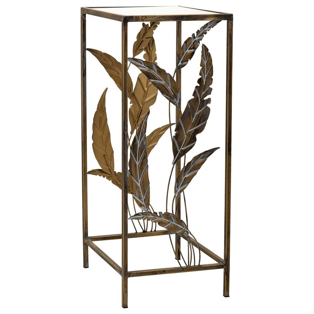 Wanderlust Beistelltisch Gold 28x69x28 cm