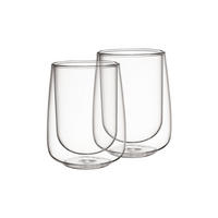 LATTE-MACCHIATO-BECHER Artesano Hot & Cold transparent 250 ml 2er Set - Transparent, Glas (0.25L) - Villeroy & Boch