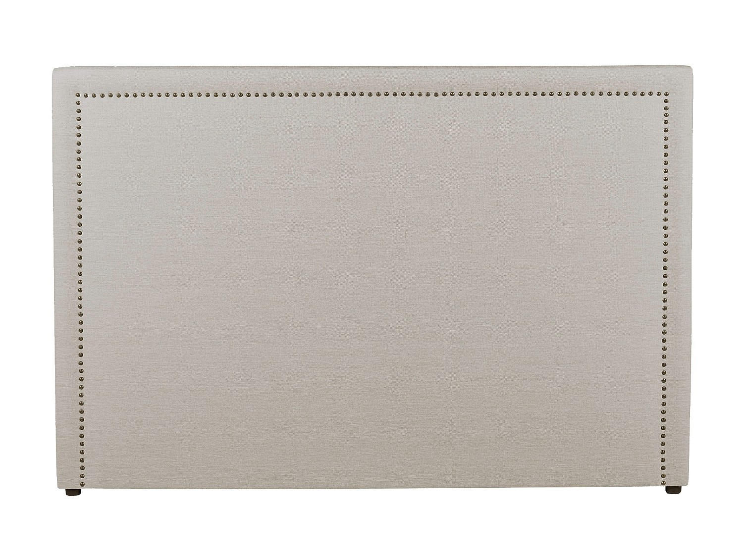 BETTKOPFTEIL - 2 Personen - stoff - beige Alvise - Beige, Textil (170/115/7cm) - Vente-Unique