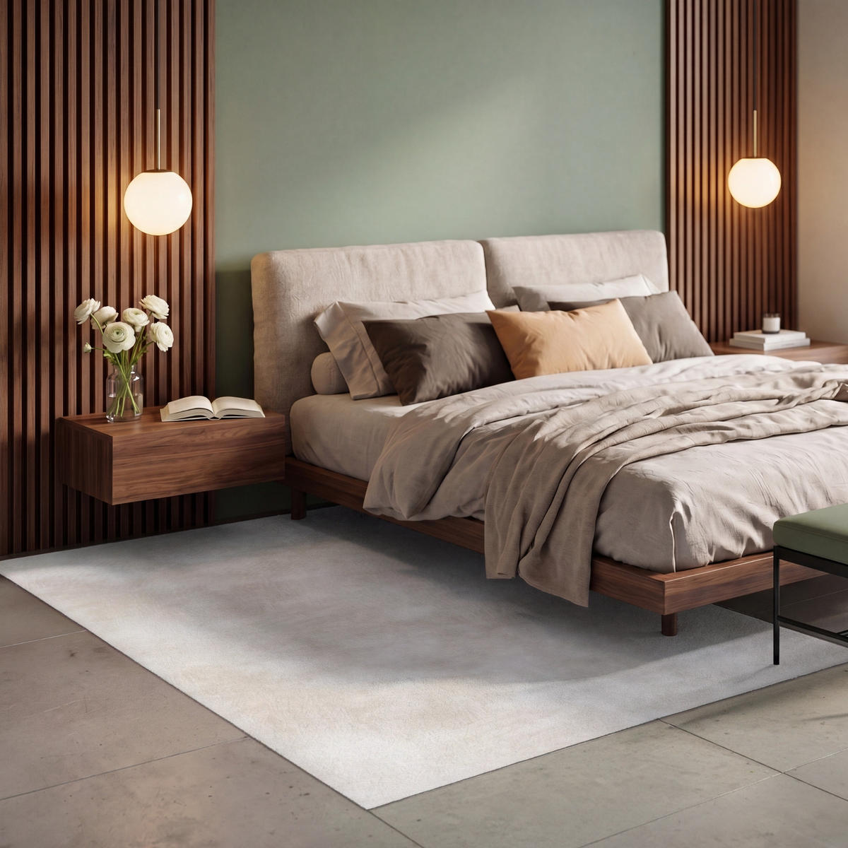 KOBERCE - Jemné - Textúra - Béžová - 150x230 cm - krémová, textil/plast (150/0.4cm) - OnlyWow