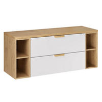 SKRINKA POD UMÝVADLO 120.6cm Oria Biela - biela, kompozitné drevo (120.6/50/46.5cm) - Petits-meubles