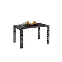 ESSTISCH Matio ausziehbar bis 220 cm - Graphitfarben, Holzwerkstoff (130/80/76cm) - Endo-Moebel