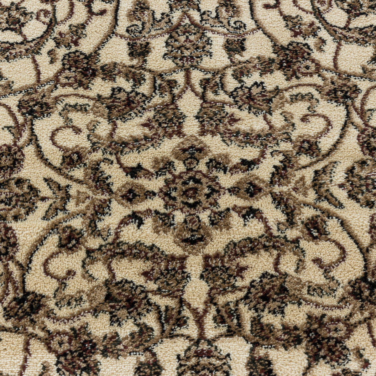 TEPPICH Kurzflor GEISLER in Creme, orientalisch, 240 x 340 cm - Beige, Textil (340/240cm) - KADIMA DESIGN