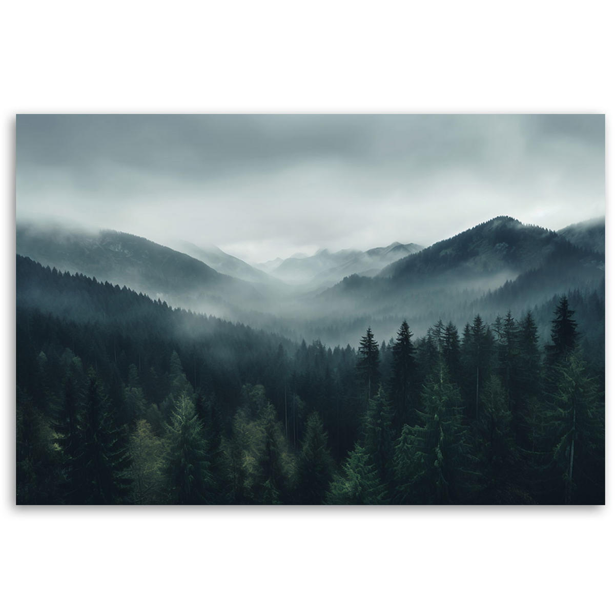 KUNSTDRUCK Grau 120/80 cm - Grau, Textil (120/80cm) - KUNSTLOFT