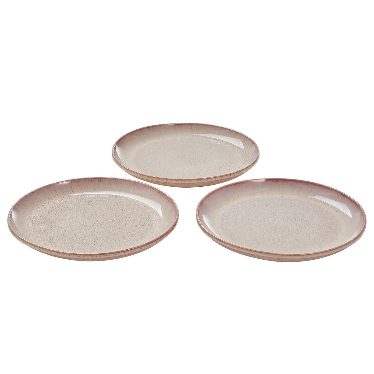 TELLER Tavira 22 cm - Rosa, Keramik (22/22/2.5cm) - Butlers