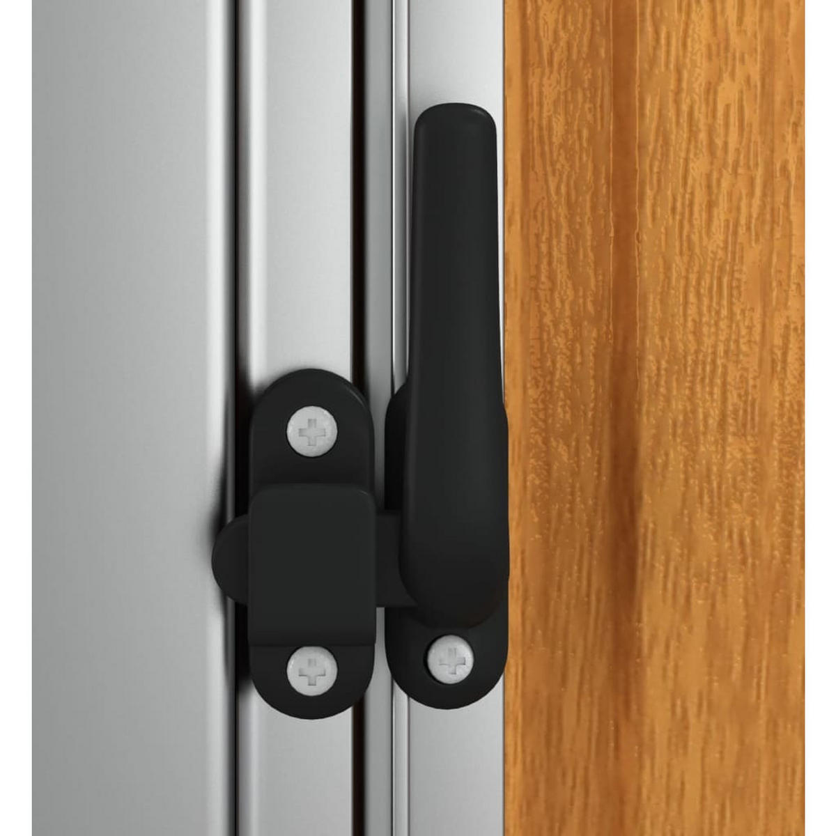 GARTENHAUS Braun 118.5/97/209.5 Cm Verzinkter Stahl - Braun, Metall (118.5/209.5/97cm) - vidaXL